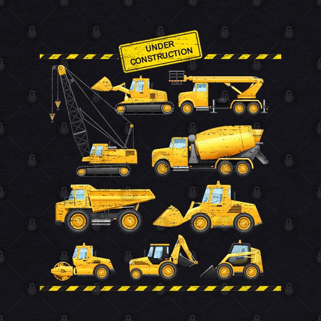 Excavator Heavy Construction Machinery Trucks Dig It by pho702